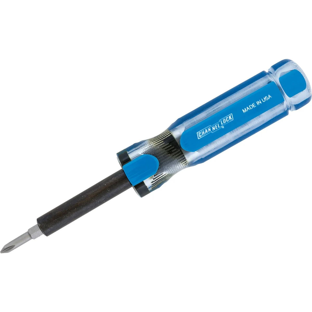 First-Class Channellock 6-in-1 Professional Multi-Bit Screwdriver Organic
