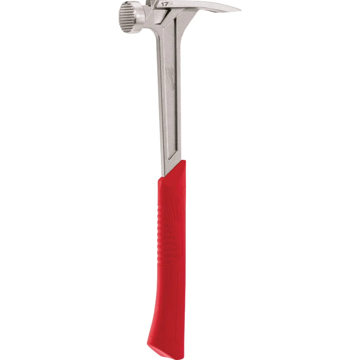 Stylish Milwaukee 17 Oz. Milled-Face Framing Hammer with Steel I-Beam Handle Reusable