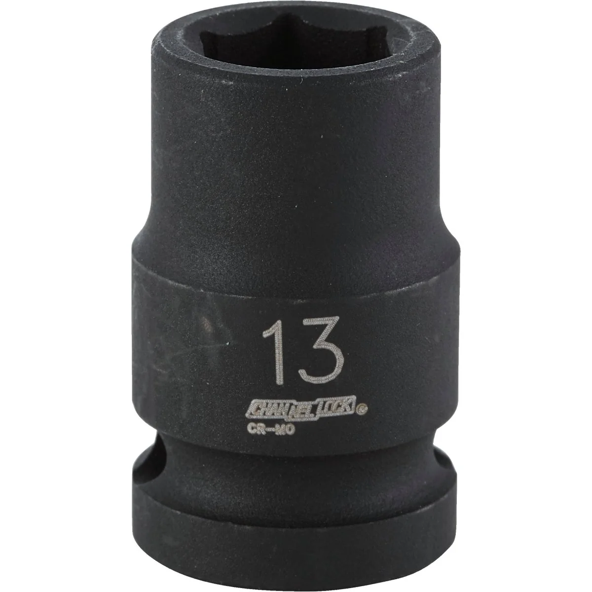 High-End Channellock 1 2 In. Drive 13 mm 6-Point Shallow Metric Impact Socket Smart