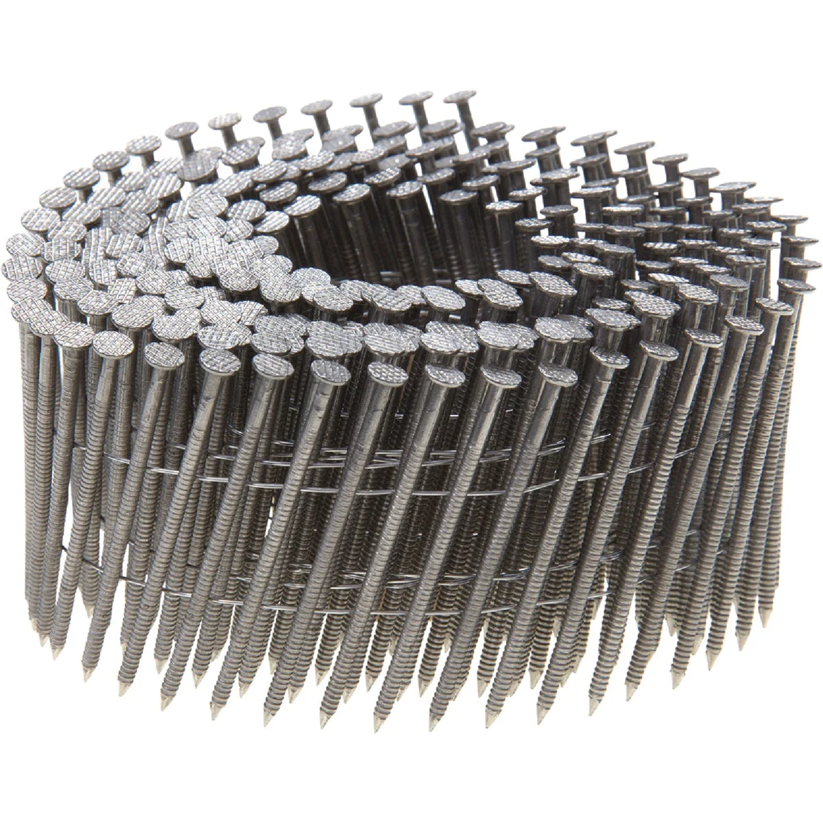 Practical Grip-Rite PrimeGuard Max 15 Degree Wire Weld 304-Stainless Steel Coil Siding Nail 1-3 4 In. x .090 In. 1200 Ct. Selected