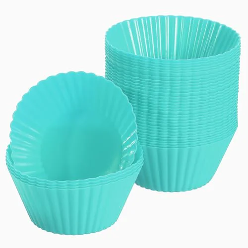 Luxury 36Pcs Silicone Cupcake Liners 36 Count Efficient