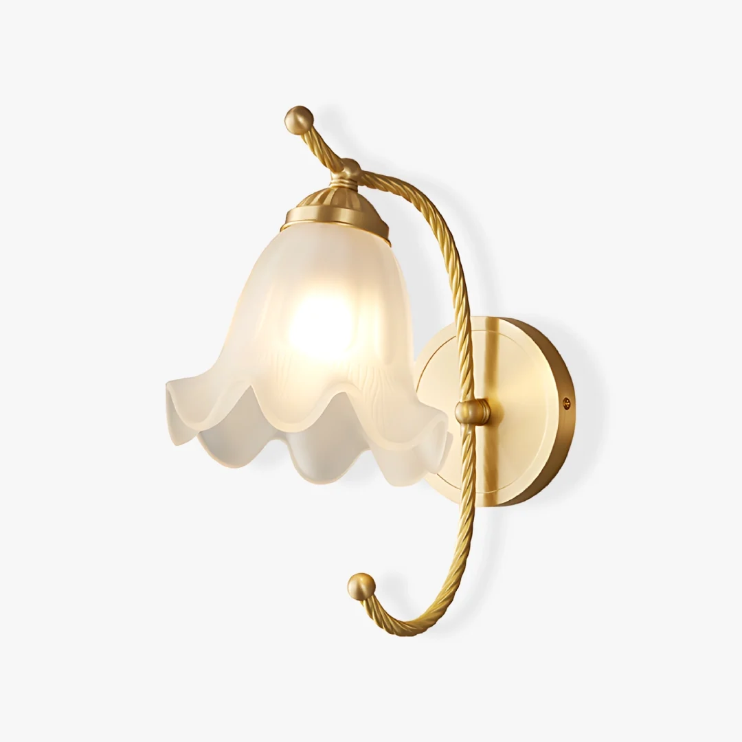 Exceptional Franse vintage wandlamp Optimized
