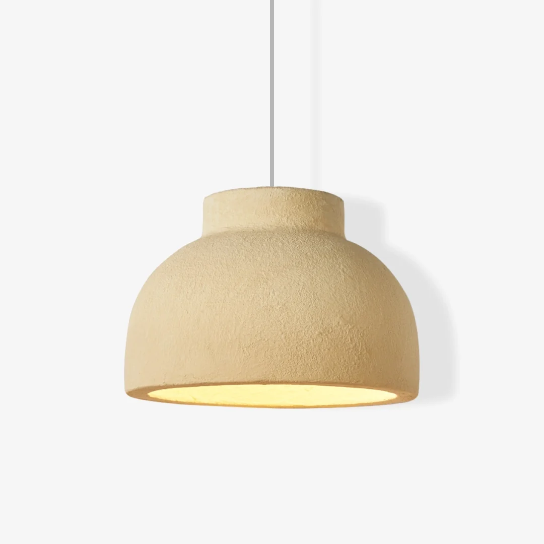 Sophisticated Wabi Sabi Hanglamp Komvormig Casual