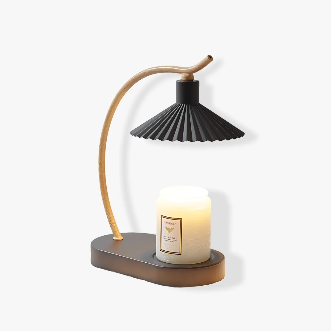 Fast Geplooide kaarswarmerlamp Smooth