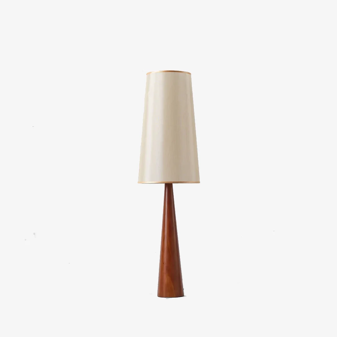 Smart Japanse massief houten vloerlamp Reliable