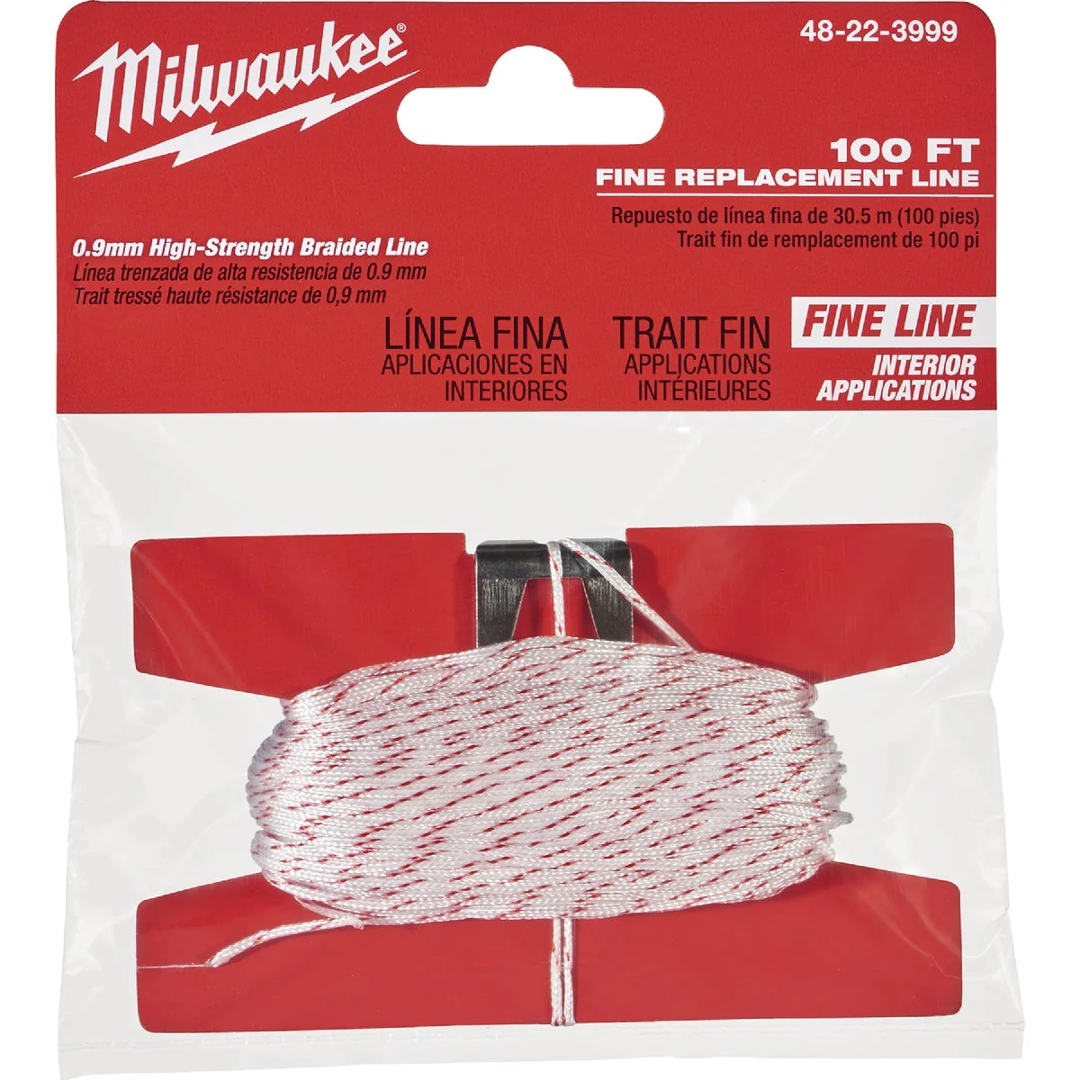 Natural Milwaukee 100 Ft. Braided Nylon Precision Chalk Line Exceptional