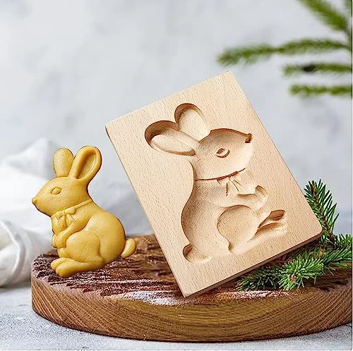 Certified Wooden Cookie Biscuit Mold Fine
