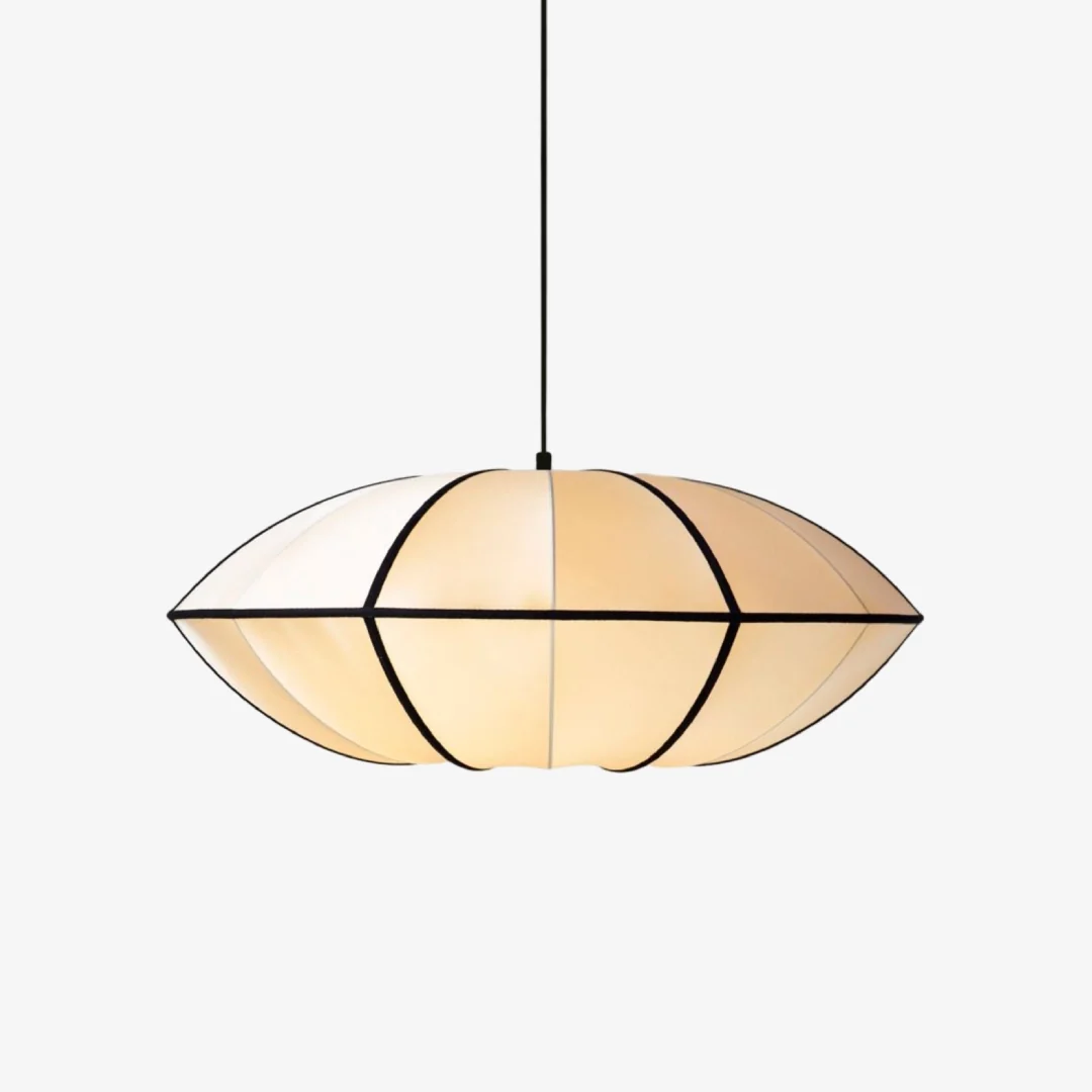 Practical Zijden hanglamp Natural