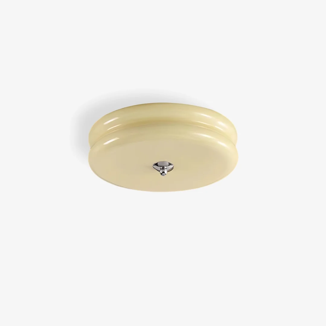 Minimalist Art Deco Crème Plafondlamp Expertly Made