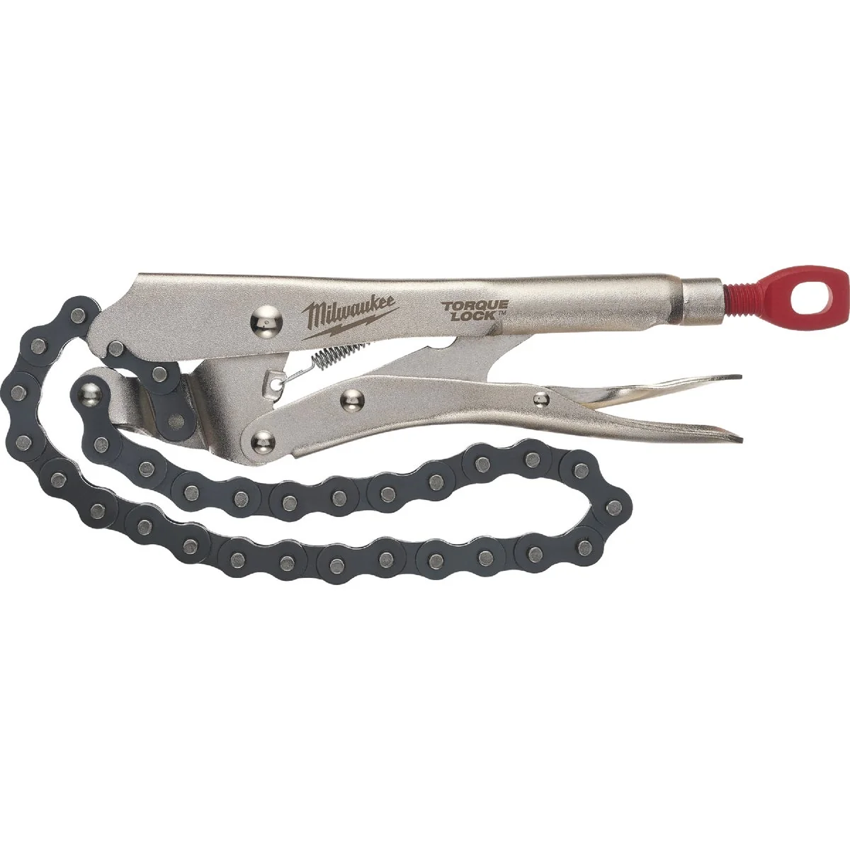 Official Milwaukee Torque Lock 9 In. Locking Chain Clamp Reusable