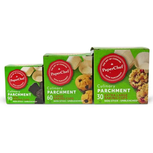 Advanced Variety Pack Parchment Cups XL 3 Count Lightweight
