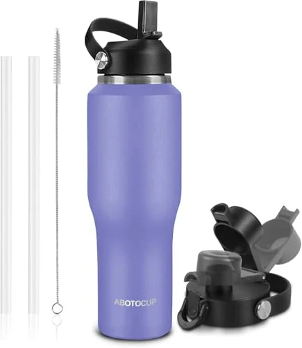 Recyclable 40oz Insulated Water Bottle Keep Cold 24h Hot 12h Comfortable