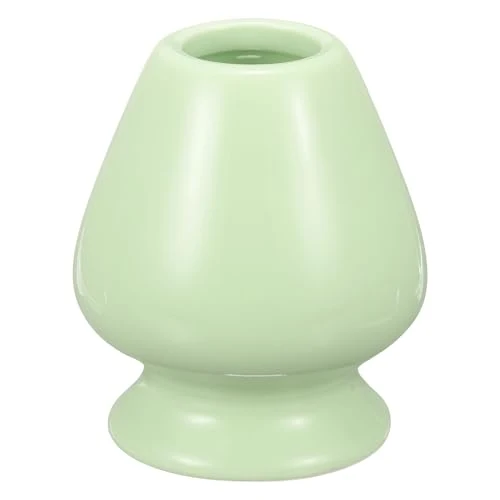 Relaxed Ceramic Chasen Stand 70mm Matcha Whisk Holder Teas Set Whisks Stand Traditional Matcha Tea Chasen Holder Tea Set Accessories for Tea Tasting Reusable