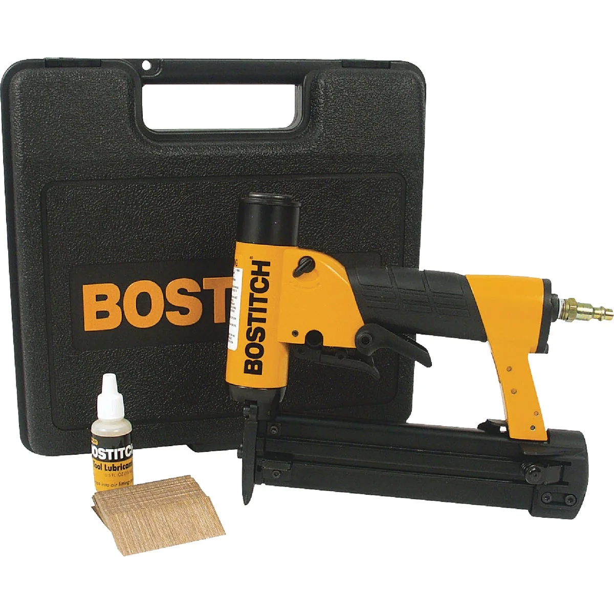 Responsible Bostitch 23-Gauge 1-3 16 In. Pin Nailer Kit Prestigious