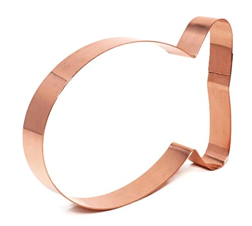Dependable Large Goldfish Cookie Cutter 5.5 Inch Handmade Copper Made in USA Original Design