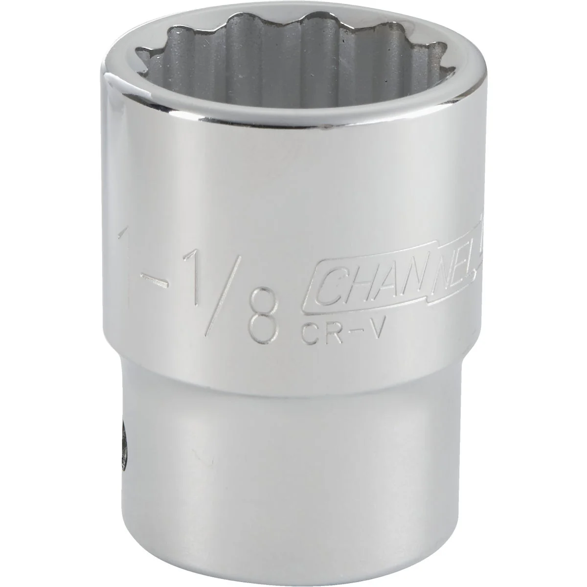 Natural Channellock 3 4 In. Drive 1-1 8 In. 12-Point Shallow Standard Socket Fast