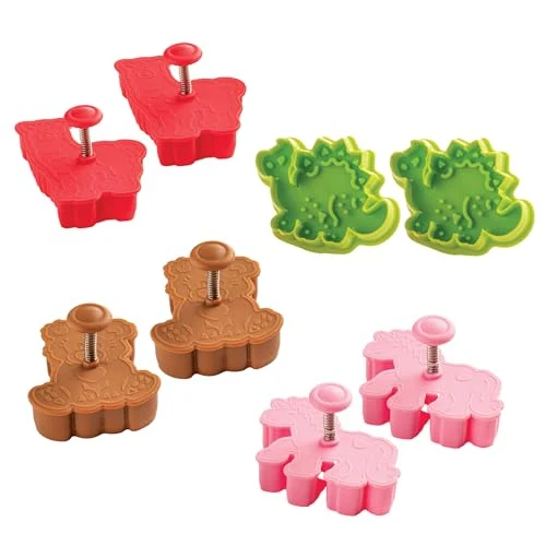 Elegant Animal Cookie Cutters 8 Count Premium Material