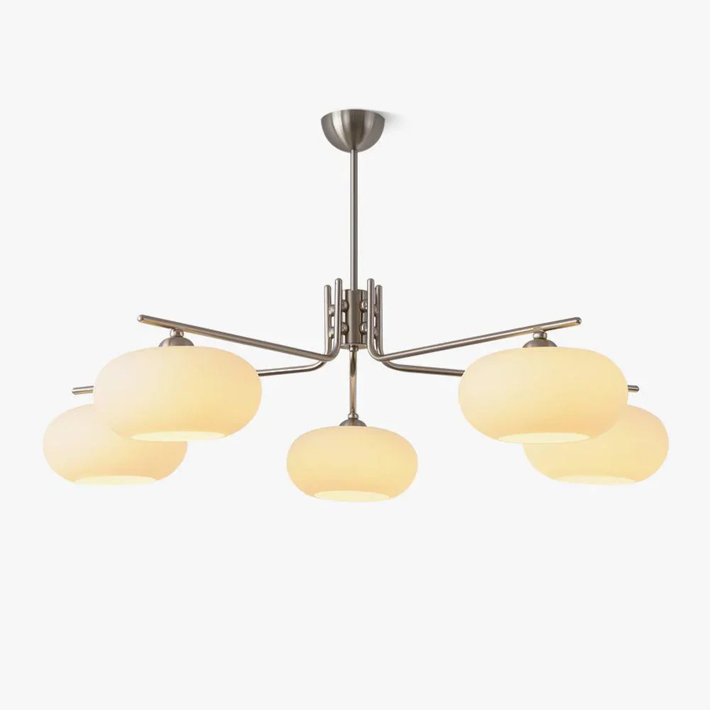 Dependable Moderne minimalistische kroonluchter met vijf lichtpunten Soft