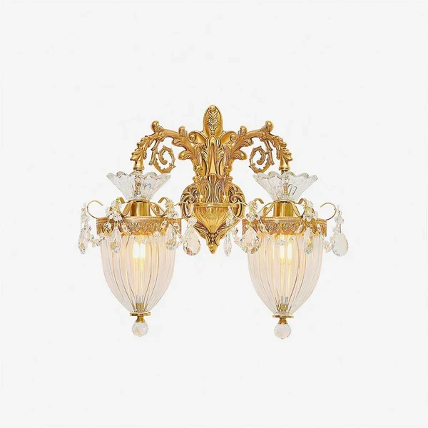 Solid Mesas kristallen wandlamp Durable