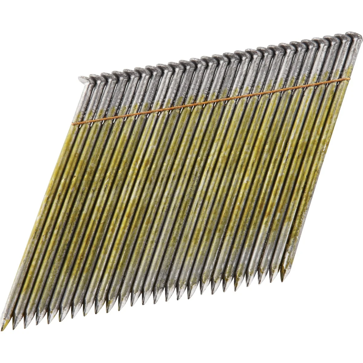 Natural Bostitch 28 Degree Wire Weld Coated Offset Round Head Framing Stick Nail 3-1 2 In. x .131 In. 2000 Ct. Easy-to-Use