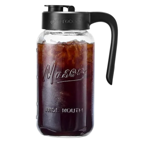 Fine Mason Jar Pitcher Top-Quality