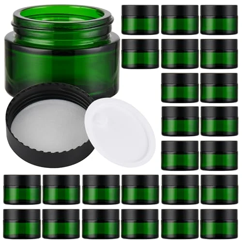 Top-Quality Glass Jars with Lids 24 Count Responsible