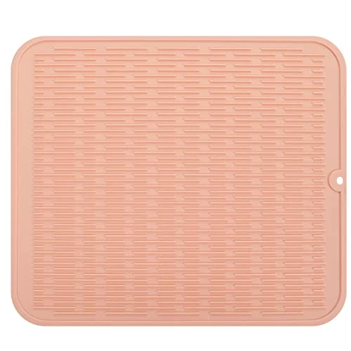 Pure Silicone Dish Drying Mat for Multiple Usage Comfortable