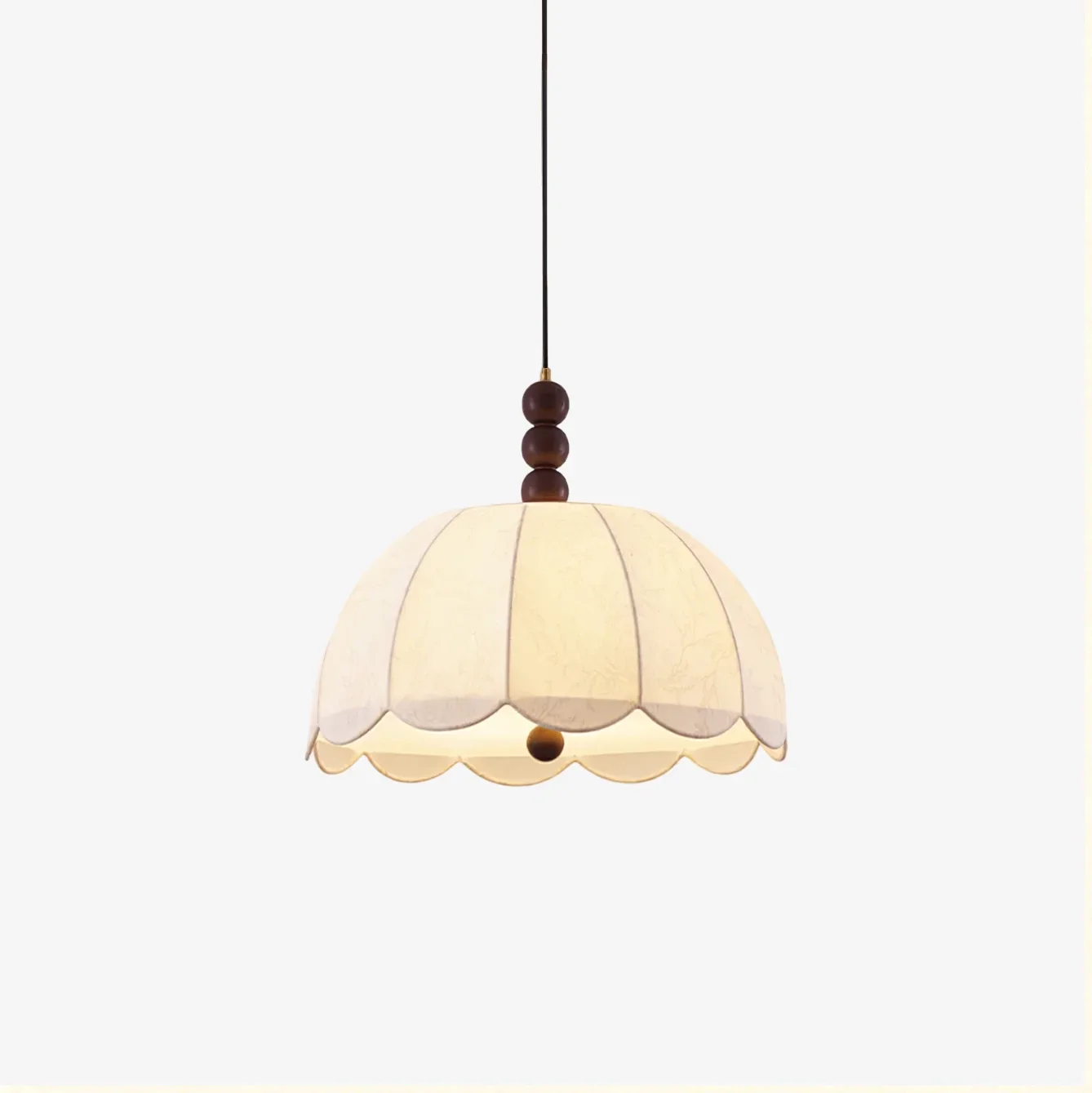 Comfortable Nordic Zijden Hanglamp Efficient