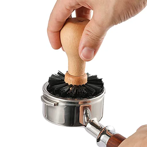 Excellent Coffee Portafilter Cleaning Brush Espresso Machine Portafilter Brush Speacial for 58mm Portafilter Professional Barista Cleaning Tools Effectively Cleaning B5341 Recyclable