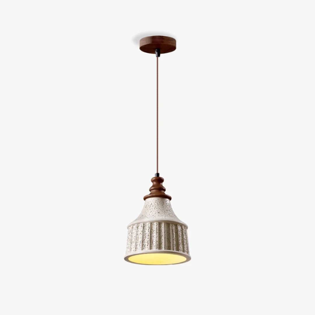 Solid Vintage hanglamp van cementkunst Enhanced