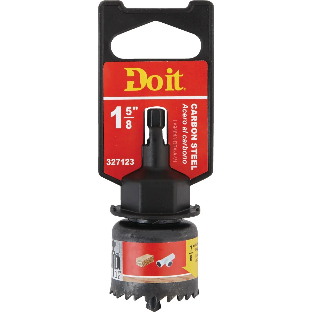 Easy-to-Use Do it 1-5 8 In. Carbon Steel Hole Saw with Mandrel Excellent