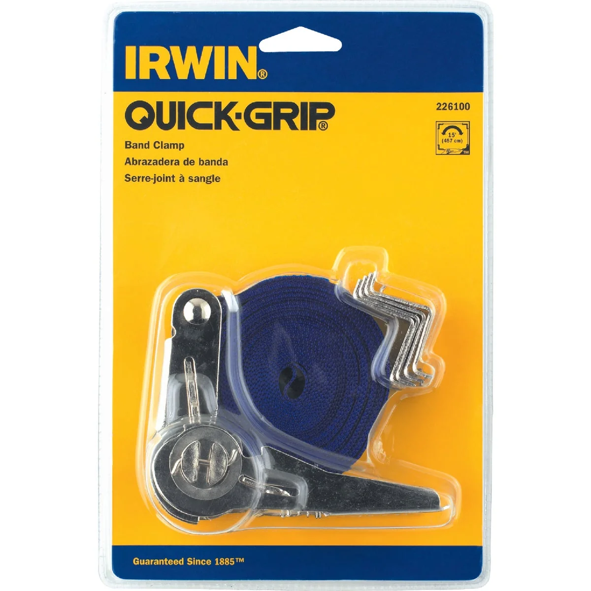 Next-Generation Irwin Quick-Grip 15 Ft. Band Clamp Consistent
