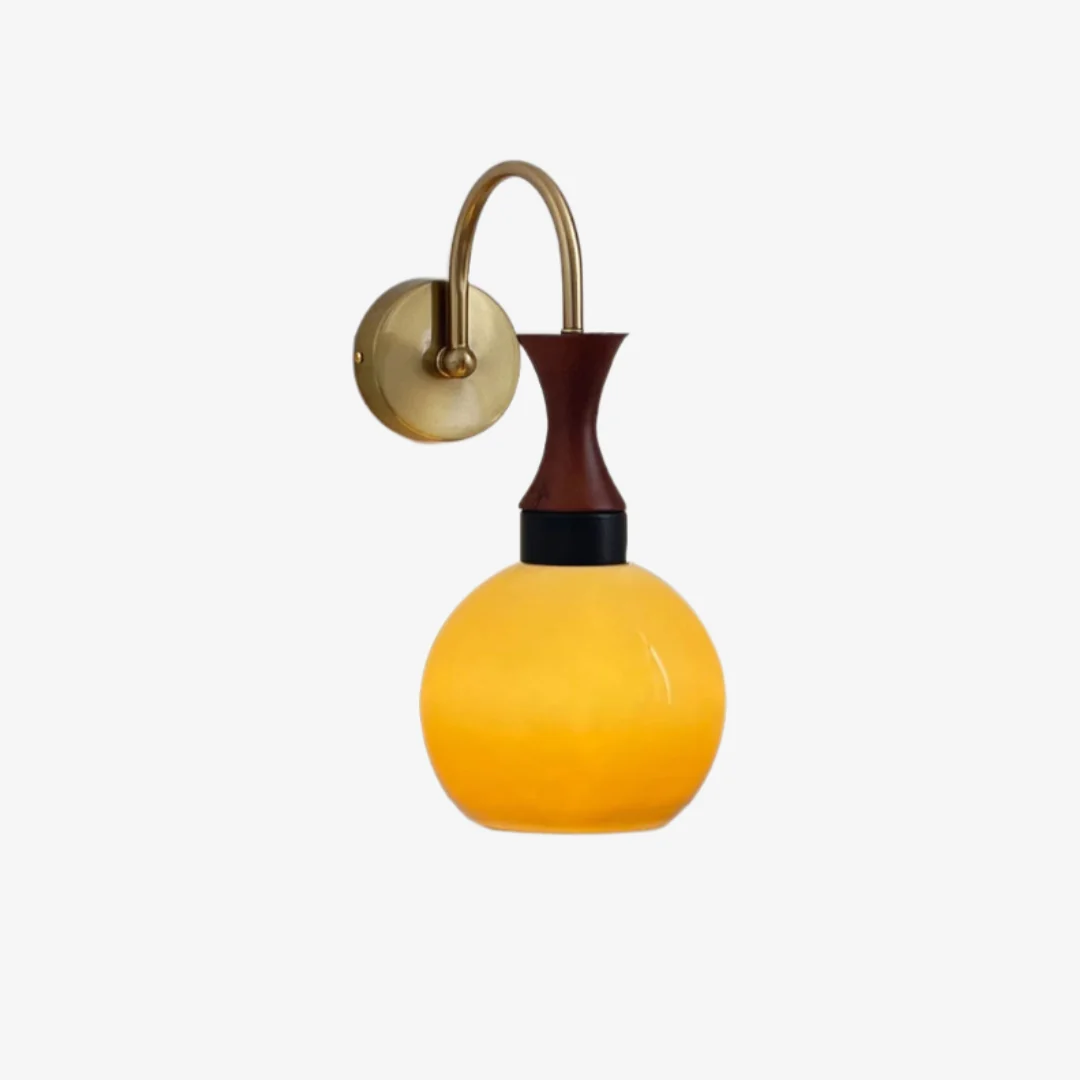 Contemporary Crèmekleurige Persimmon wandlamp Professional