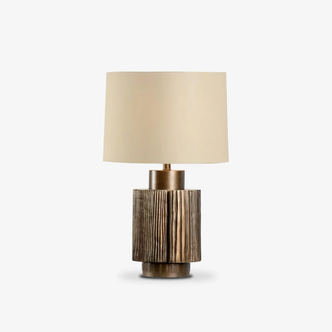 Clean Antieke Groove Tafellamp Trendy