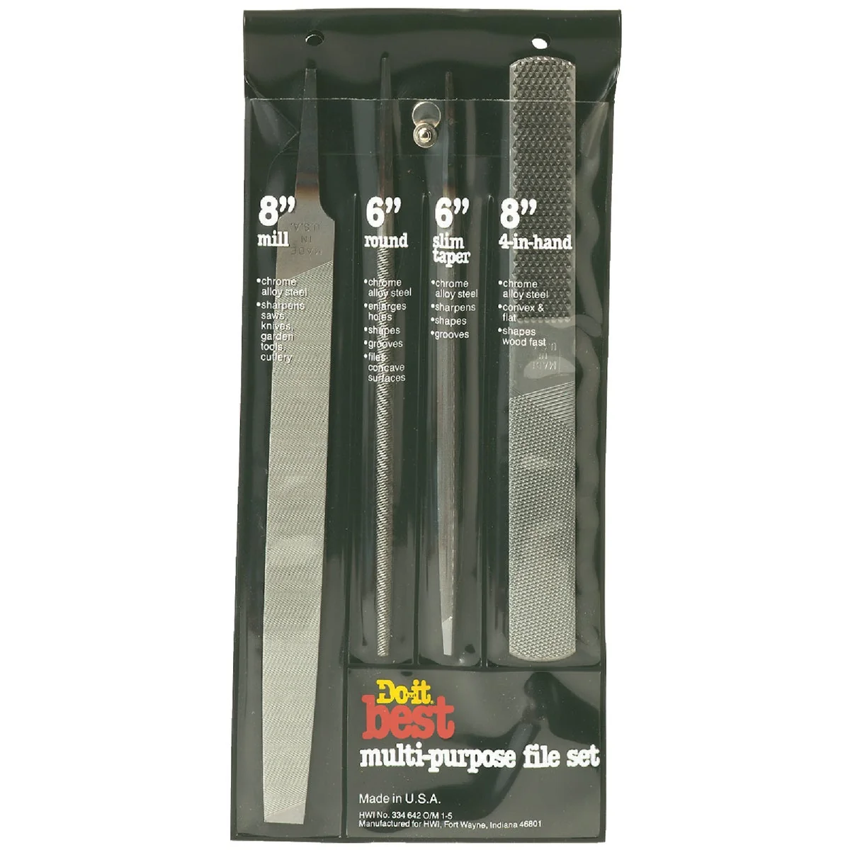 Advanced Do it Home File Set 4-Piece Contemporary