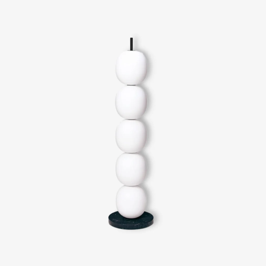 World-Class Myka glazen vloerlamp Soft