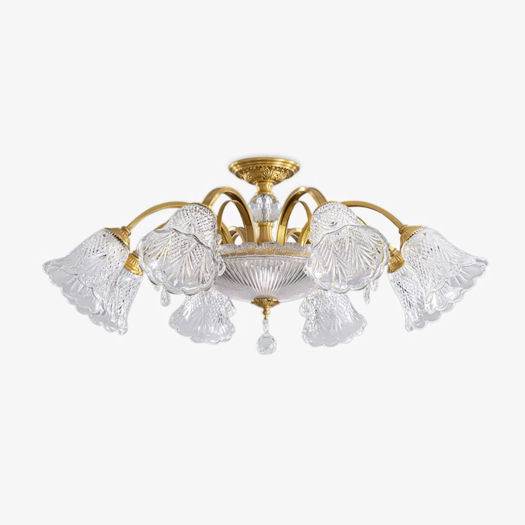Safe Geplooide bel plafondlamp Easy-to-Use