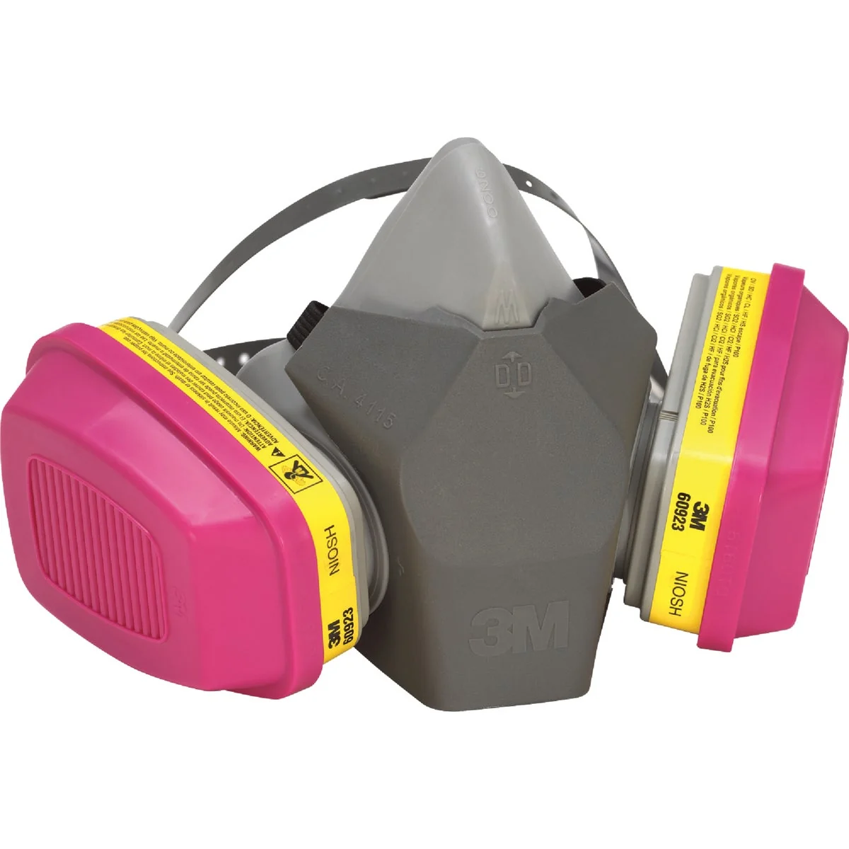 Powerful 3M OV AG P100 Professional Multi-Purpose Respirator with Drop Down Organic