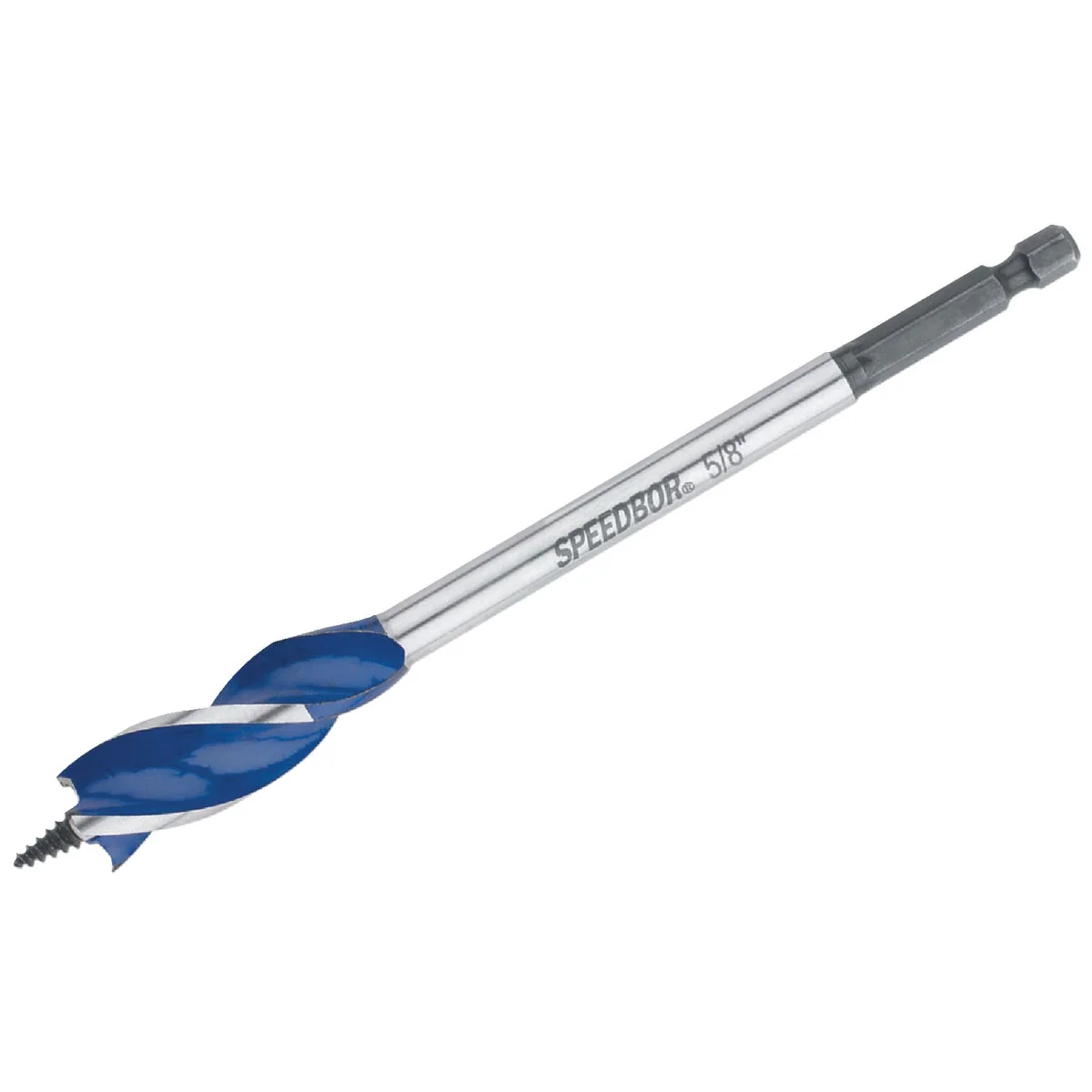 High-End Irwin Speedbor 5 8 In. x 6 In. Quick Change Auger Bit Proven