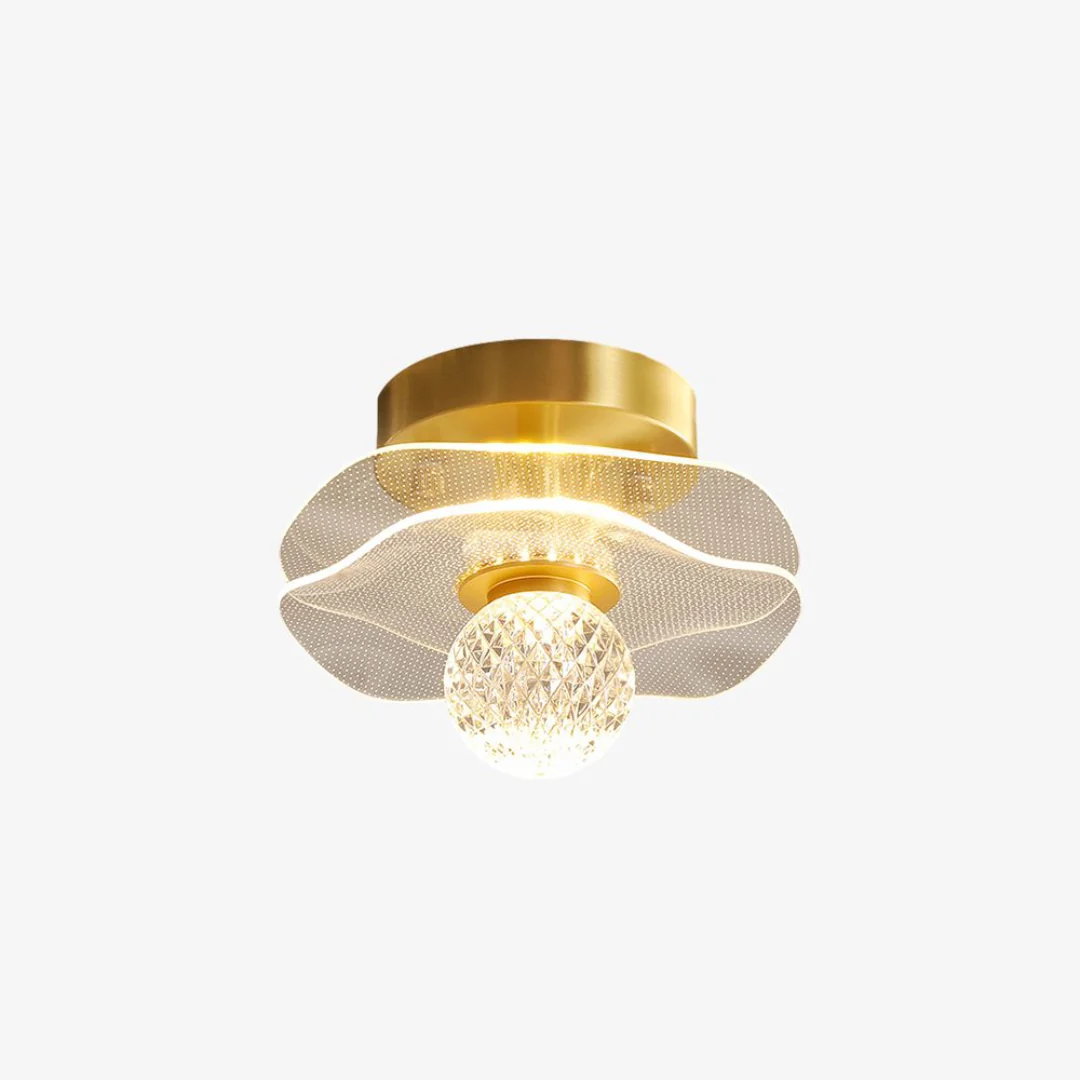 Easy-to-Use Dubbellaags Bloem Plafondlamp High-Quality
