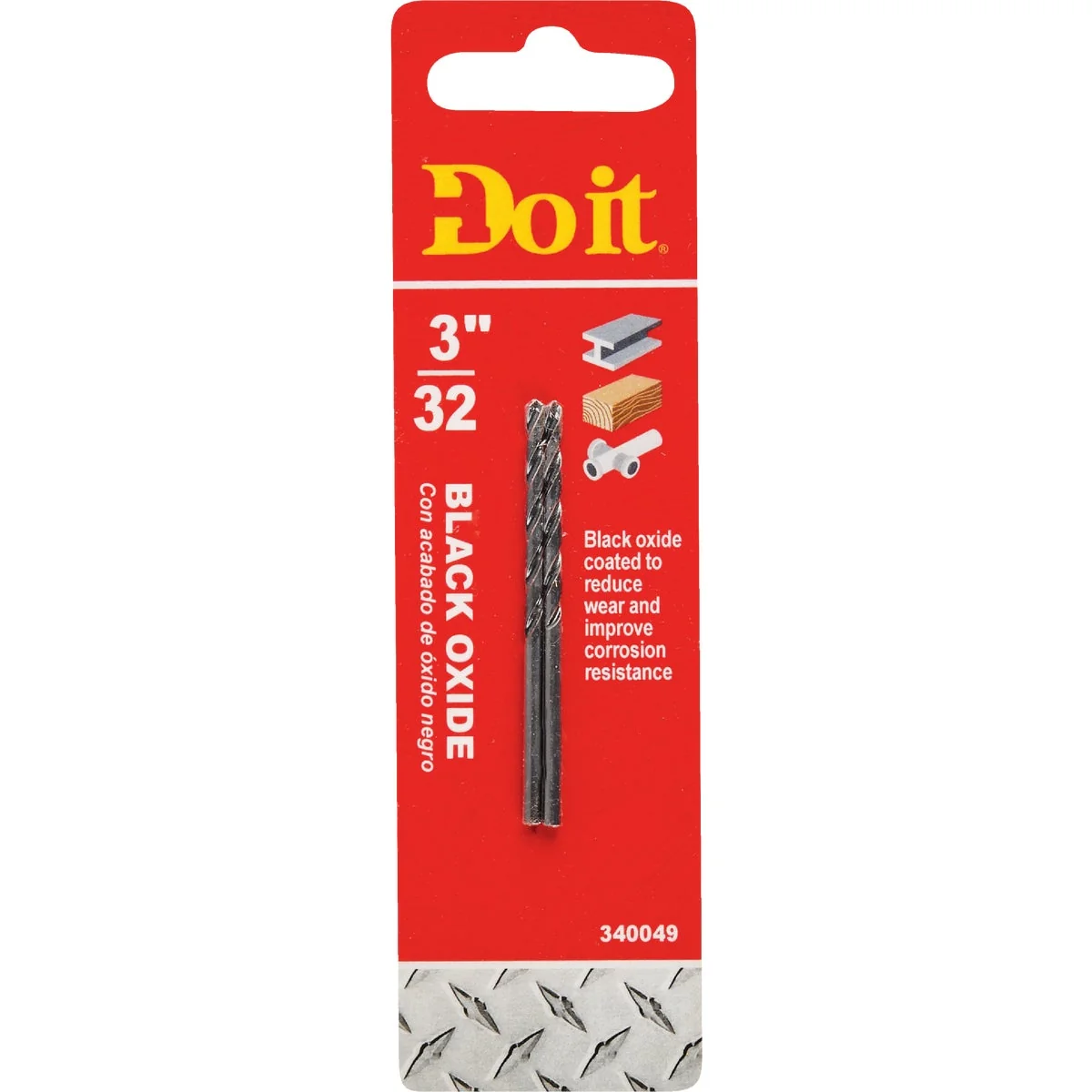Soft Do it 3 32 In. Black Oxide Drill Bit 2-Pack User-Friendly