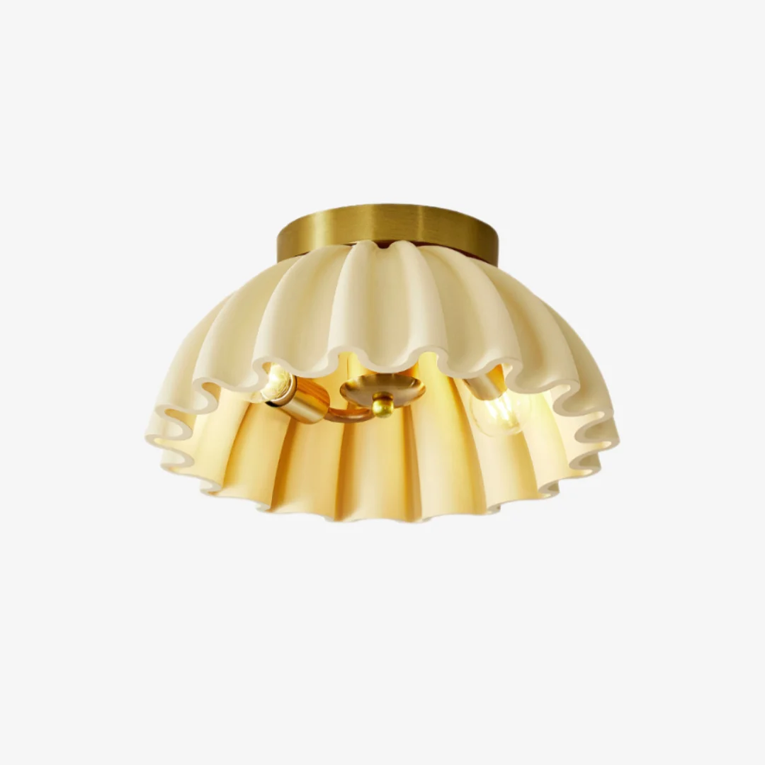 User-Friendly Ruffle plafondlamp Sustainable