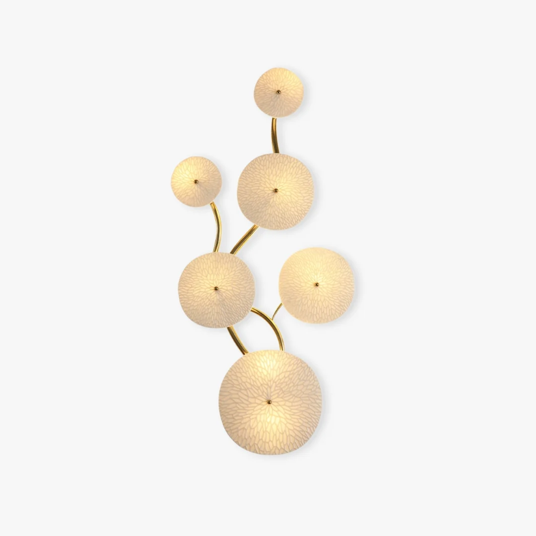 Detailed Lotusbloem wandlamp Professional