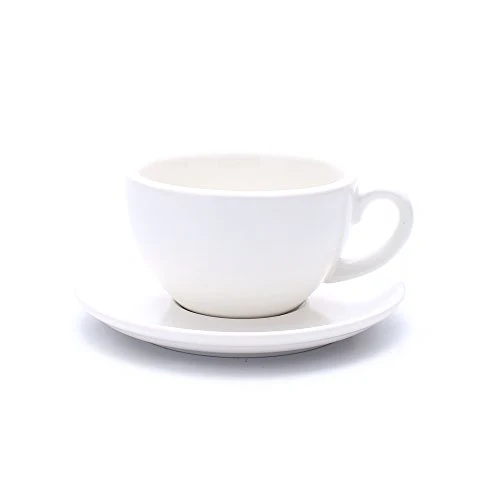 Convenient Latte Art Cup and Saucer for Cappuccino and Manual Brew Coffee Classic