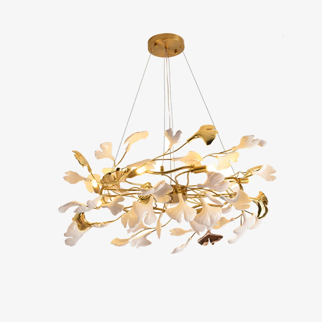Clean Eenvoudige Gingko kroonluchter Trendy