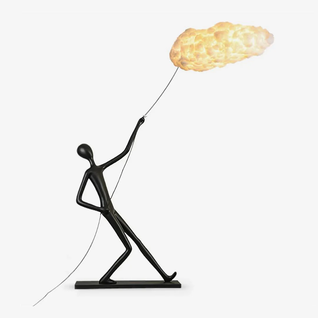Detailed Chasing Clouds vloerlamp Long-Lasting