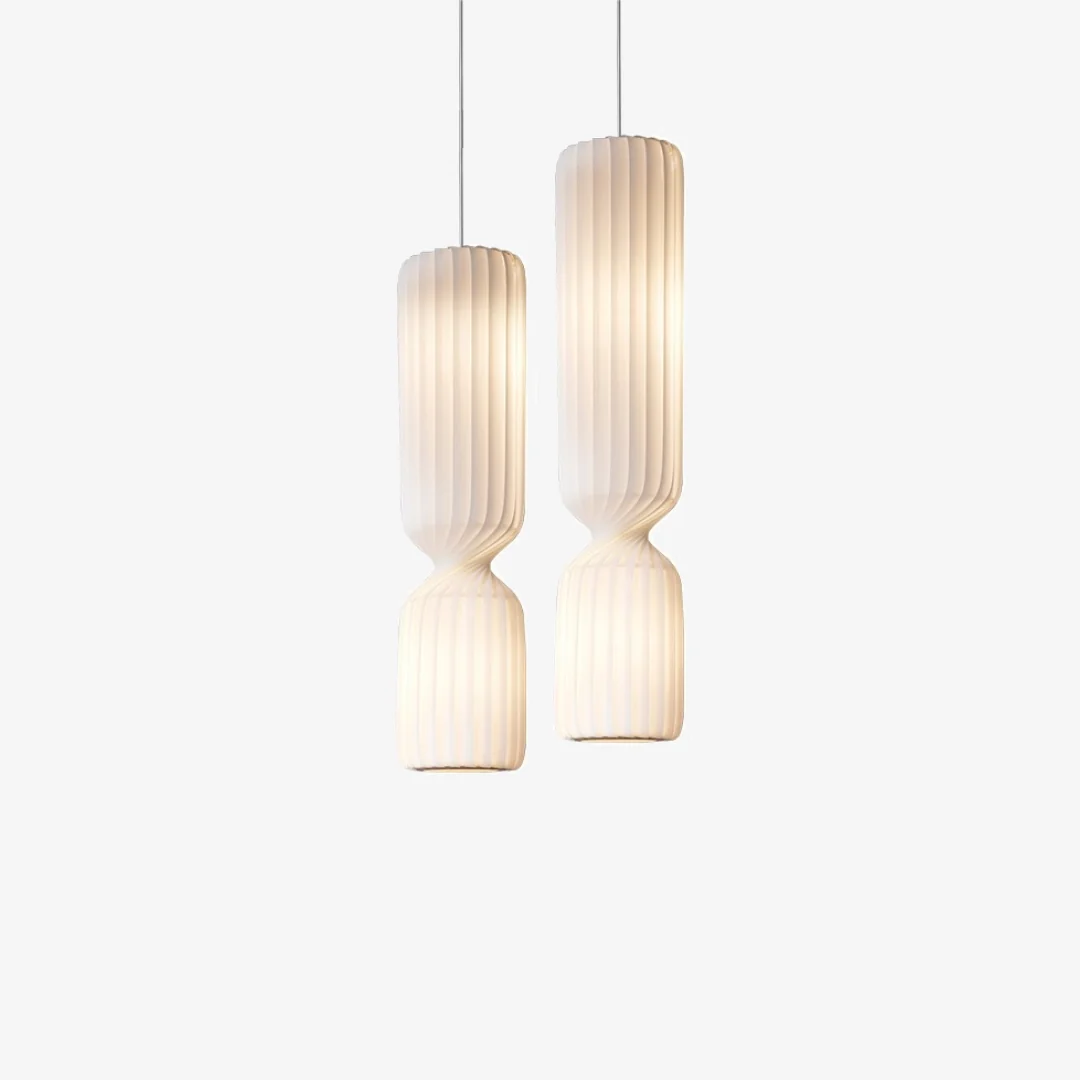 Elite Minimalistische stoffen hanglamp Exceptional