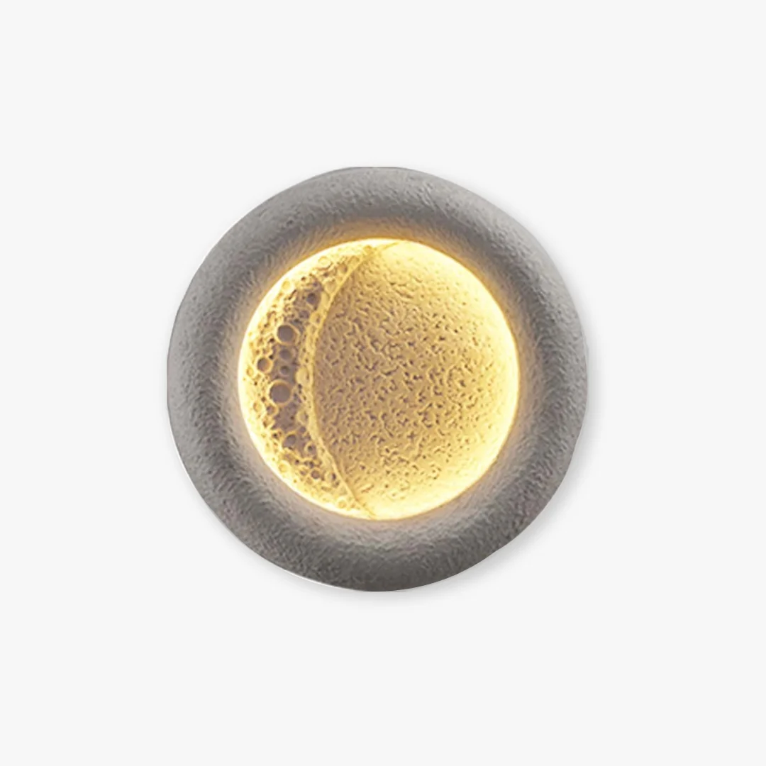 Dependable Maan LED betonnen wandlamp High-Performance