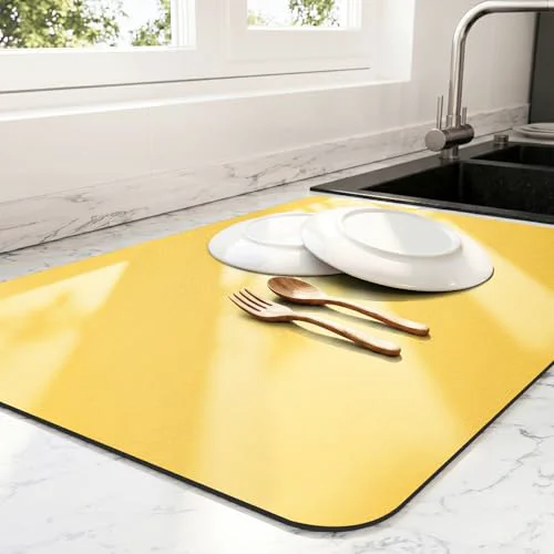 Powerful Dish Drying Mat for Kitchen Counter Fashionable