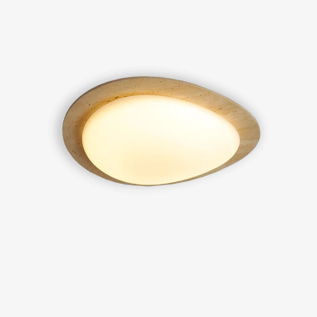 Eco-Friendly Nordic Travertin Plafondlamp Environmentally Friendly